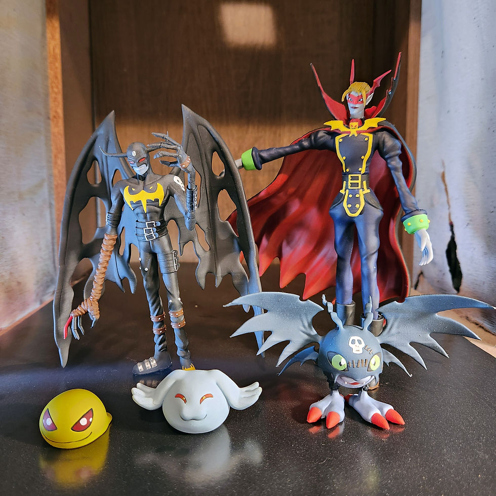Miniatura: Myotismon e Digievoluções (Digimon)