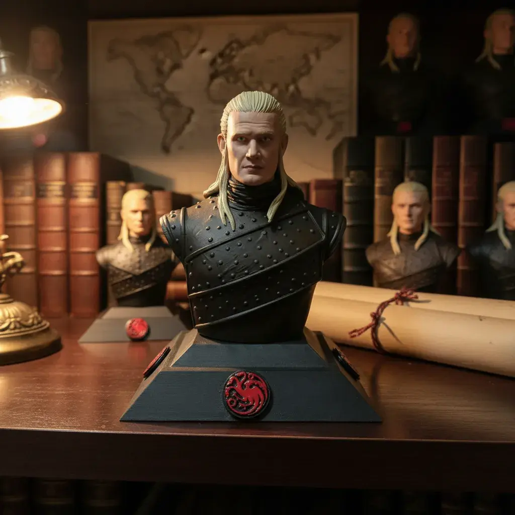Busto Daemond Targaryen (House of Dragon)
