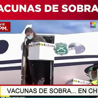 Reportaje peruano promueve viajes a Chile para vacunarse