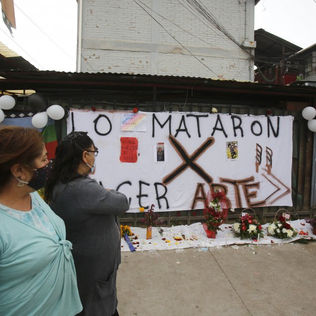 Estas son las imágenes que dejó el velorio de Francisco Martinez