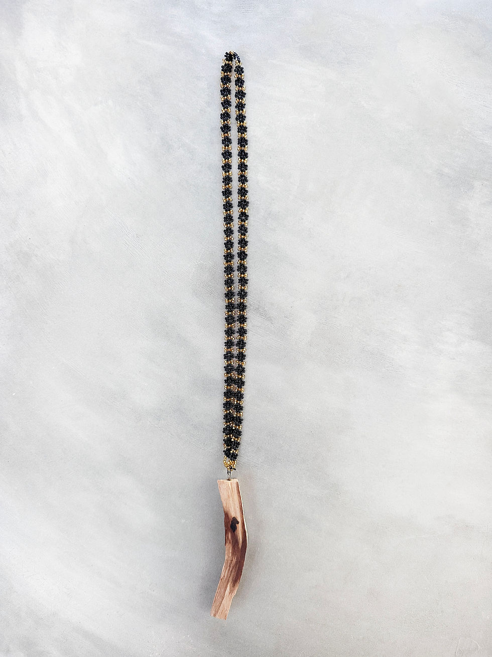 Thumbnail: Palo Santo Huichol Necklace