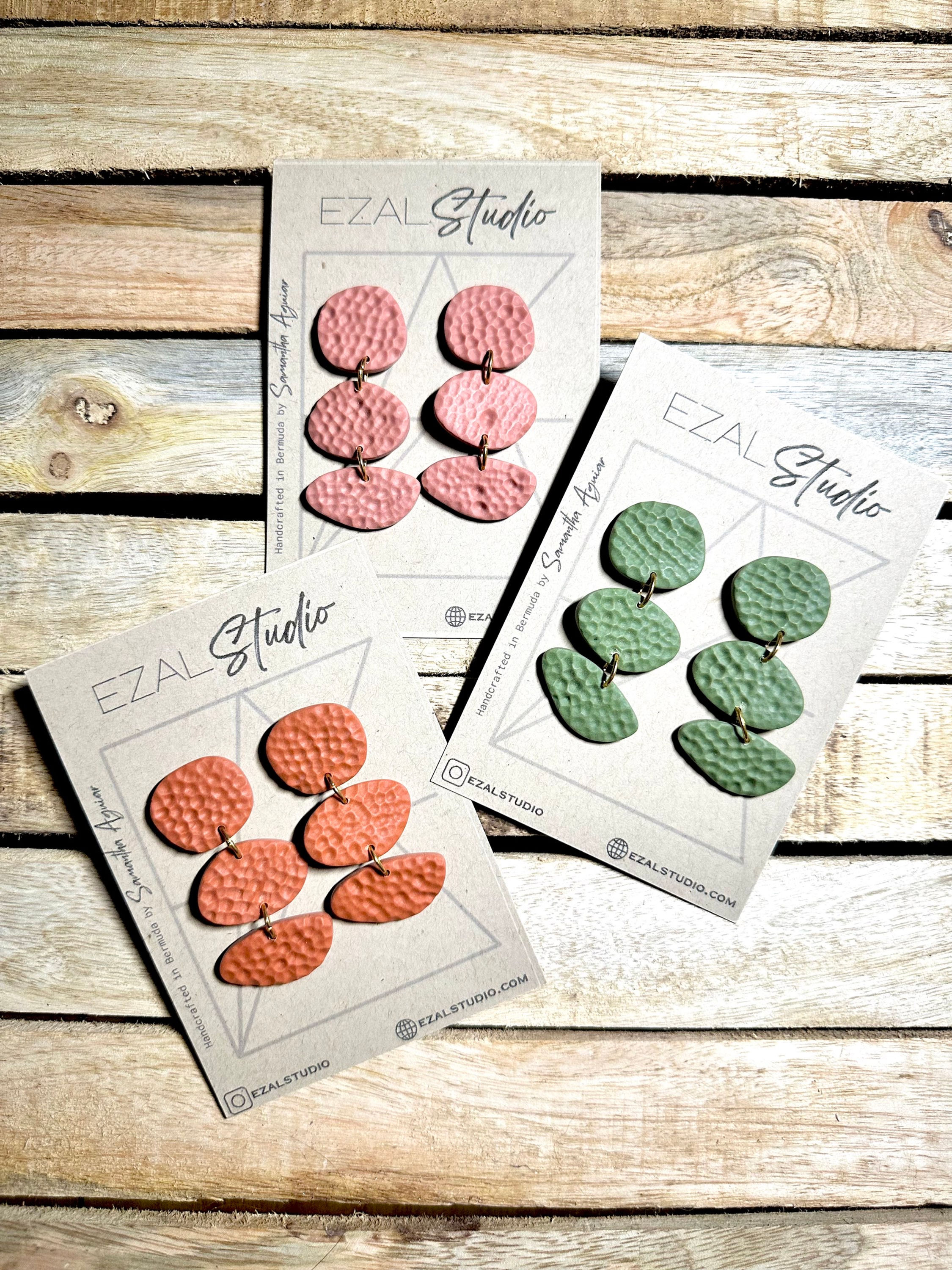 Hammered Texture Dangles