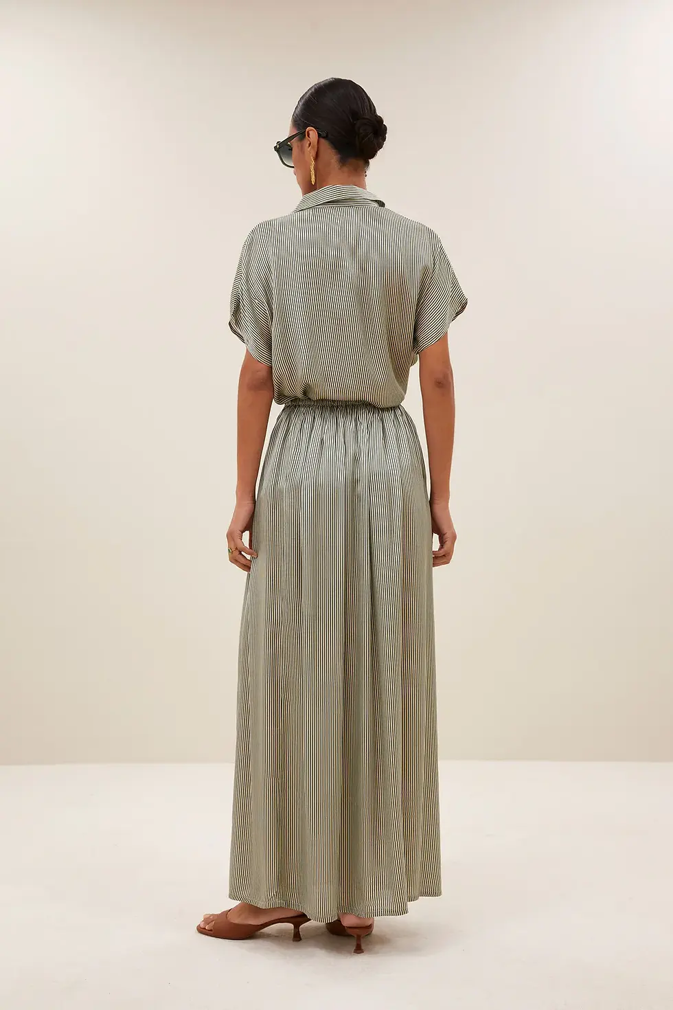 Thumbnail: Blouse Groen Streep