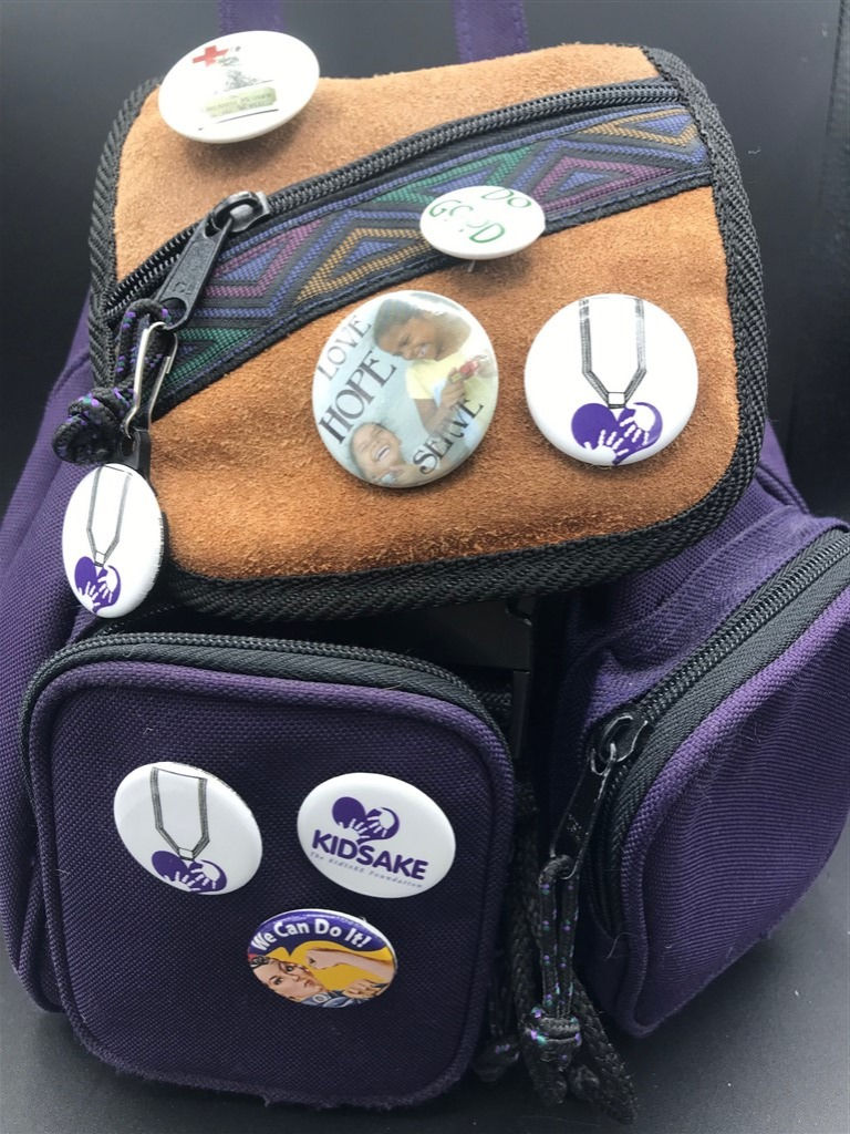 Thumbnail: KidSAKE Hero Ribbon Buttons BULK/CLASS PACK