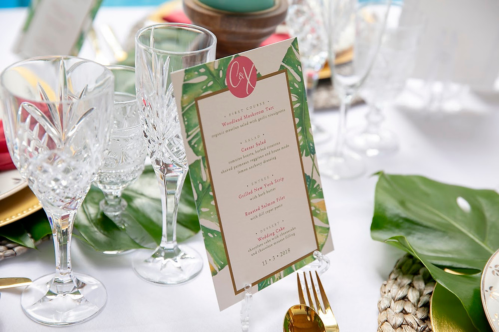New York Wedding Stationery by G.C. Lettering. Photo by Vega Touch Studios.