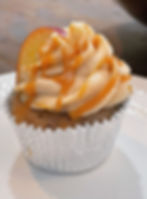 Apple Cider with salted caramel buttercream