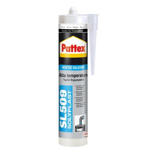 Pattex Sigillante Al Silicone SL509 - Resistente Fino A 300°C, Perfetto Per Stufe, Motori E Macchine Utensili, Nero, 300 Ml - Foto 13
