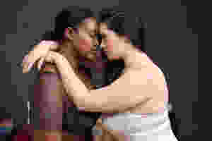 Fat black girl with fat white girl