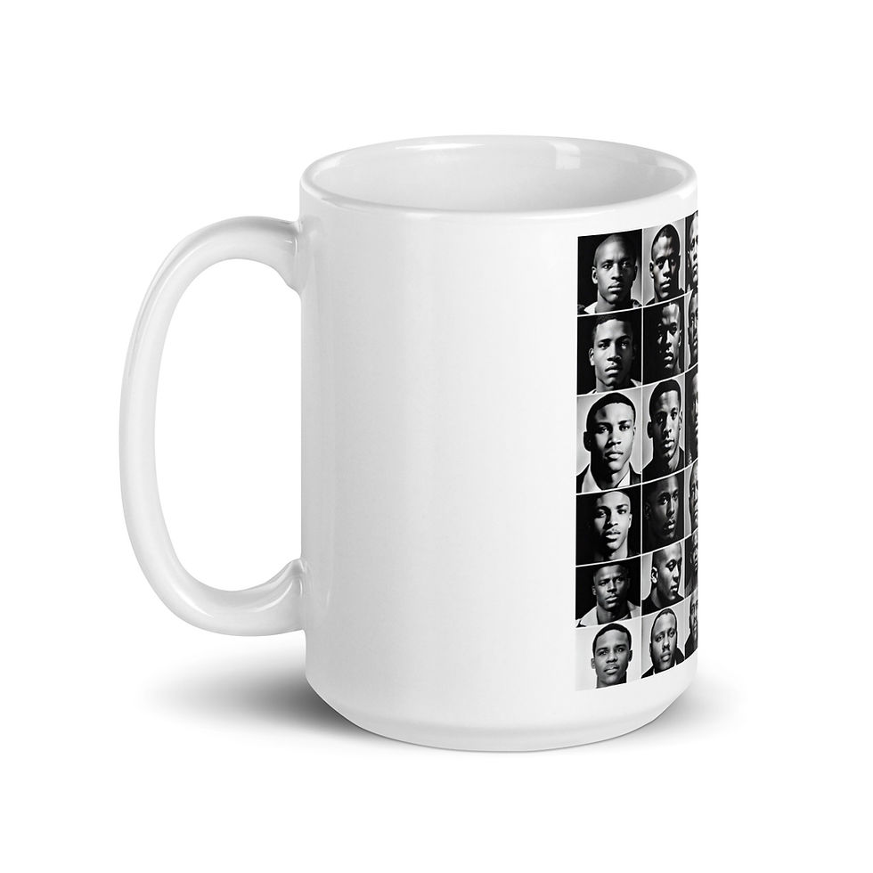 Thumbnail: Brotha's White glossy mug