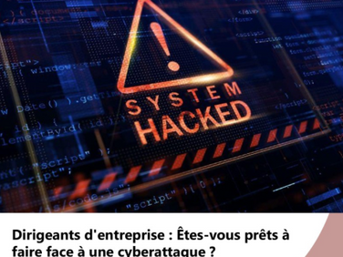 🔒 Préparation d'une Cellule de Crise en Cas de Cyberattaque 🔒