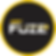 Army Fuze logo. Circle with yellow rim and black core with Army Fuze written in the middle