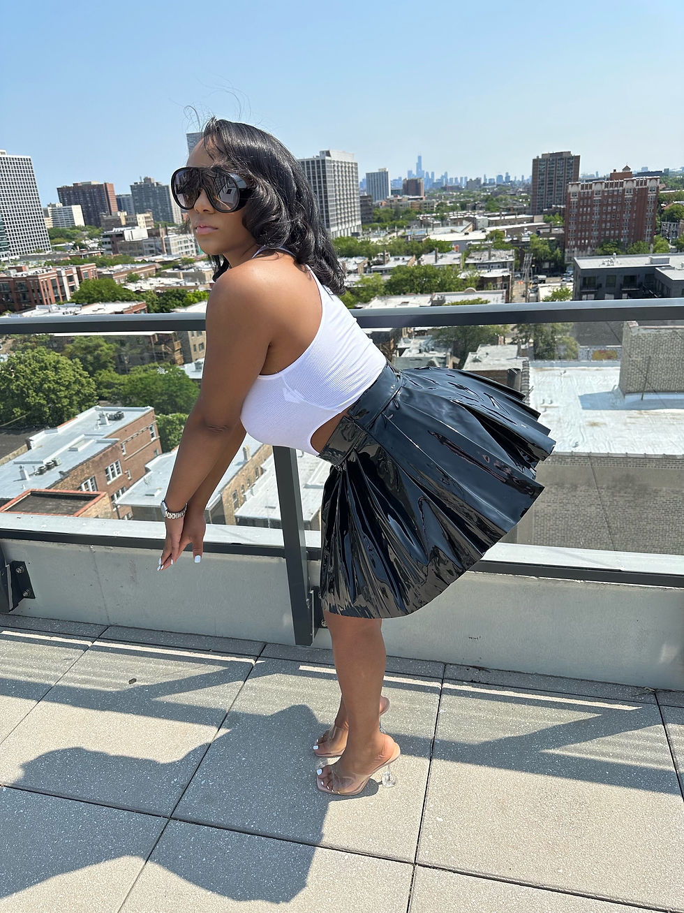 Thumbnail: Metallic Mini Skirt
