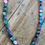 縮圖：Table Cut 10x9mm Aurora Beads, Blue Variety