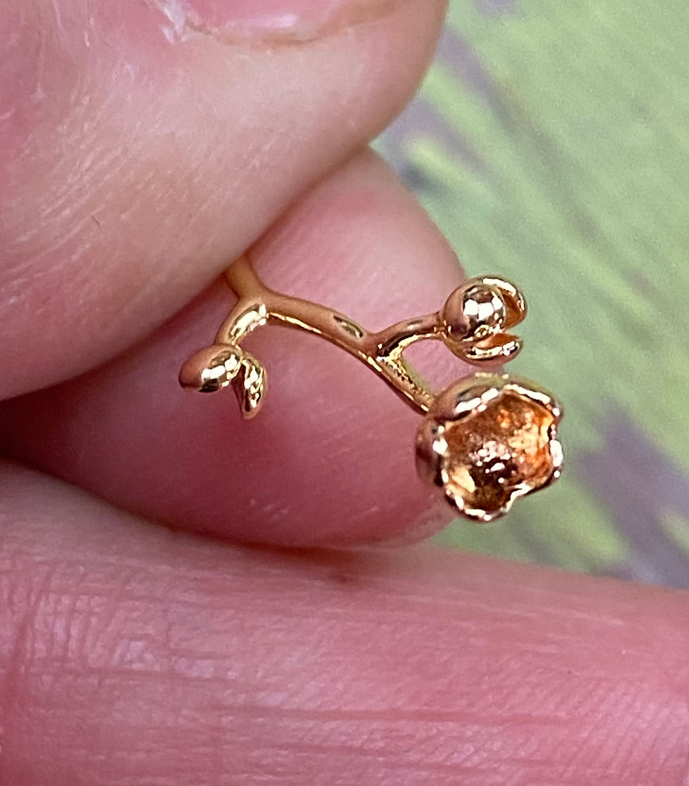 Miniatura: Gold Blossom on Branch Chandelier (pair)