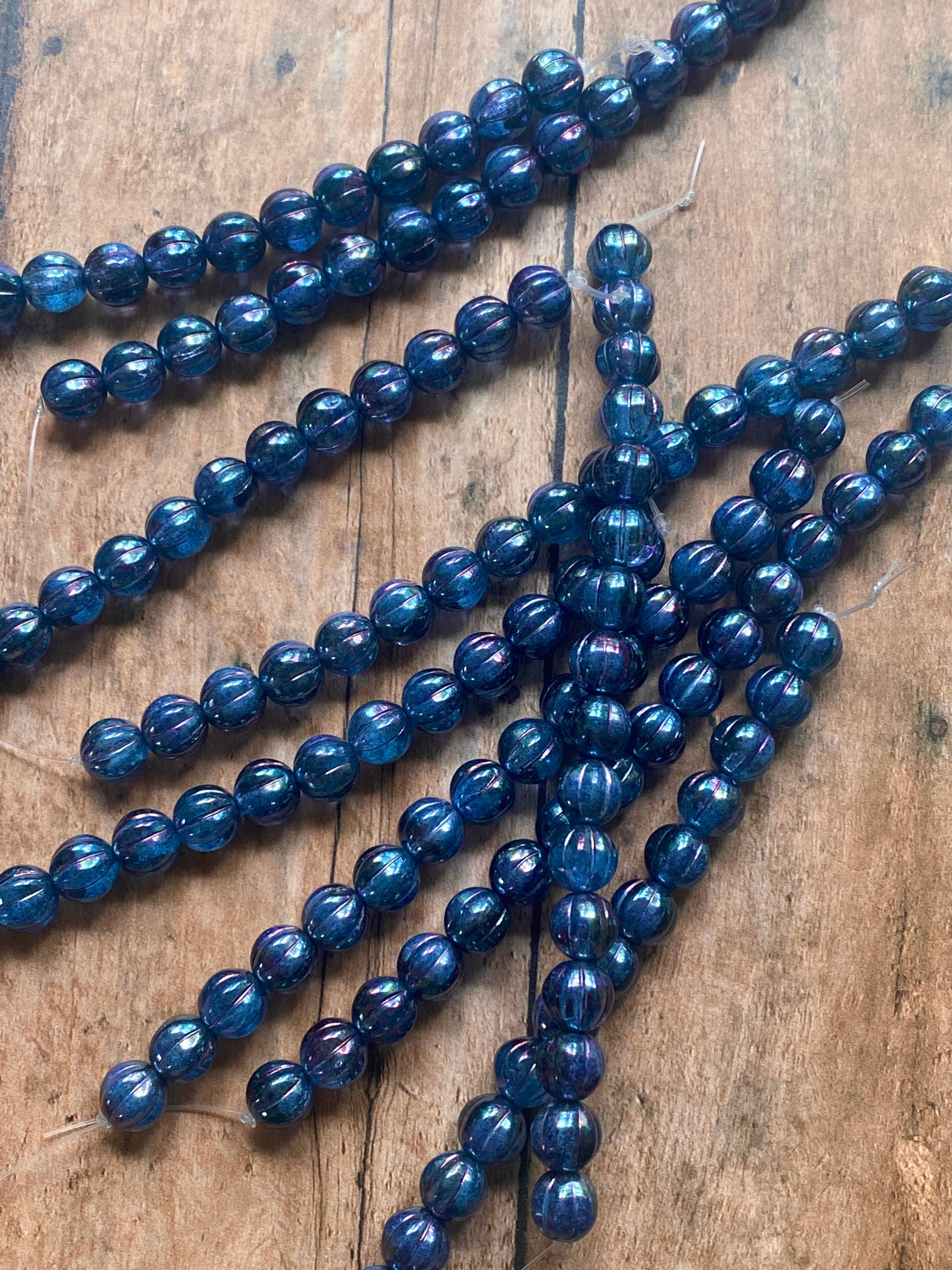 8mm Melon Blue Nebula