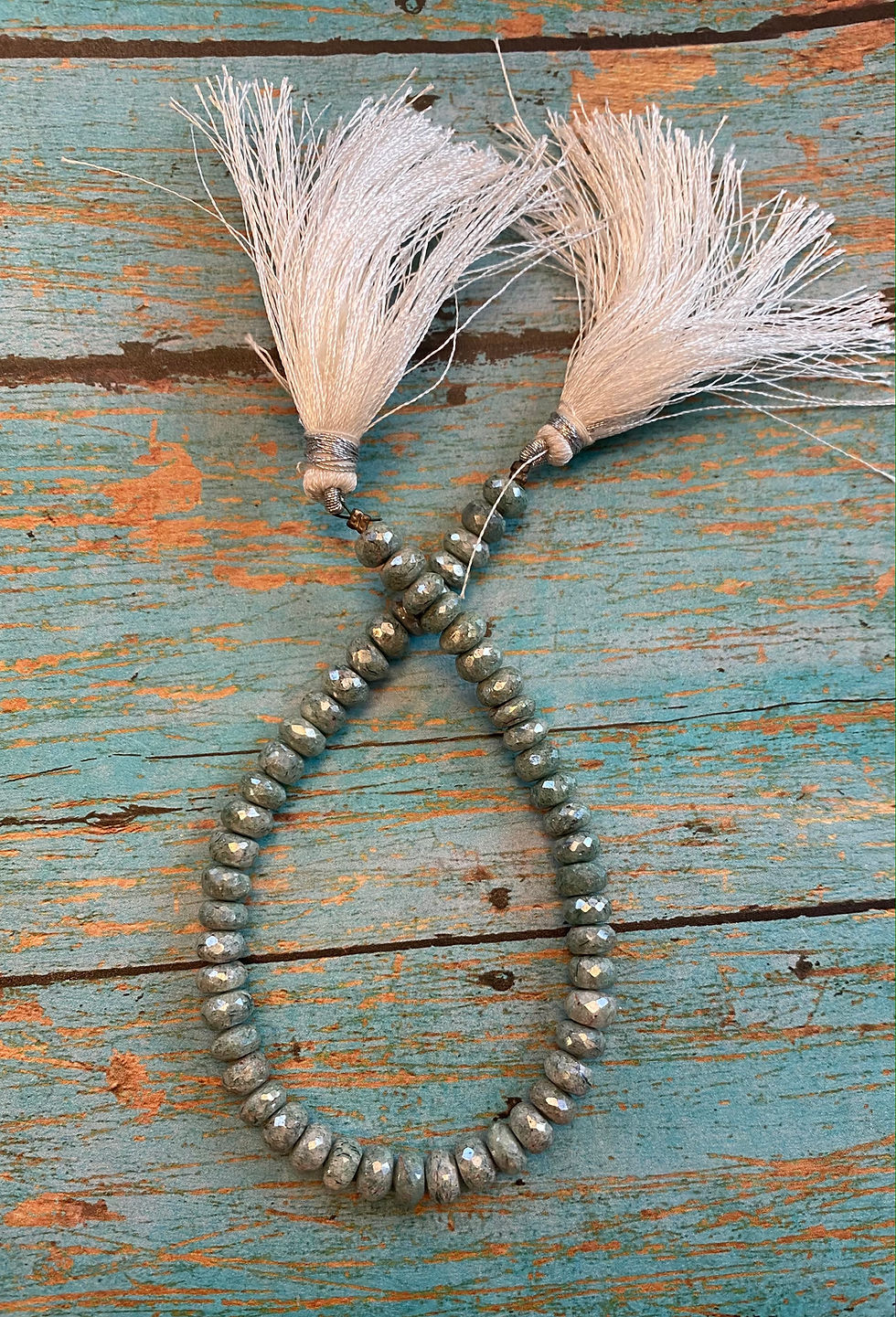 3x5mm Green Corundum Rondelle