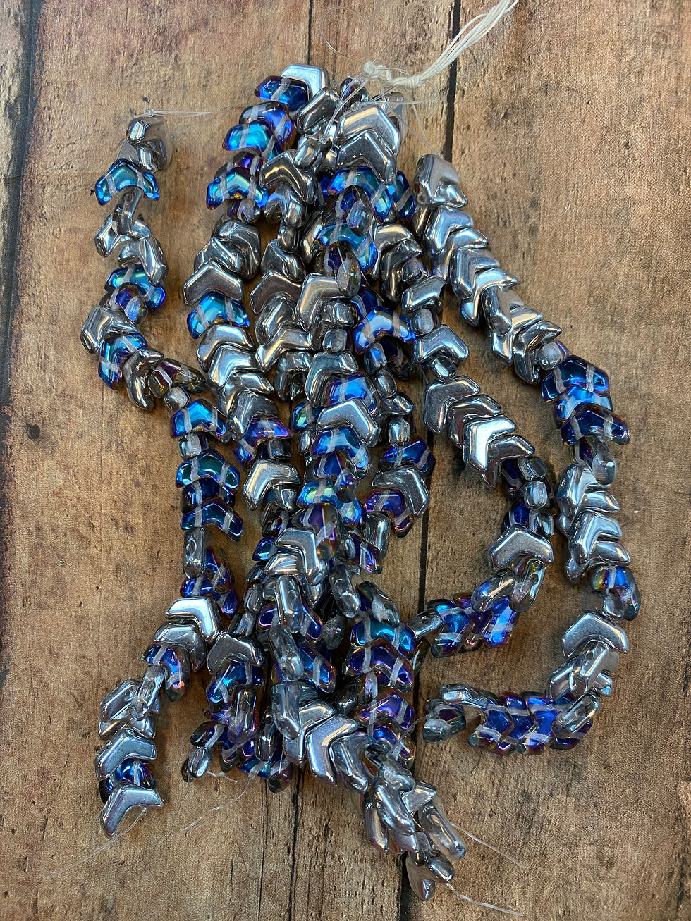 Chevron Duo / Backlit Petroleum/Blue