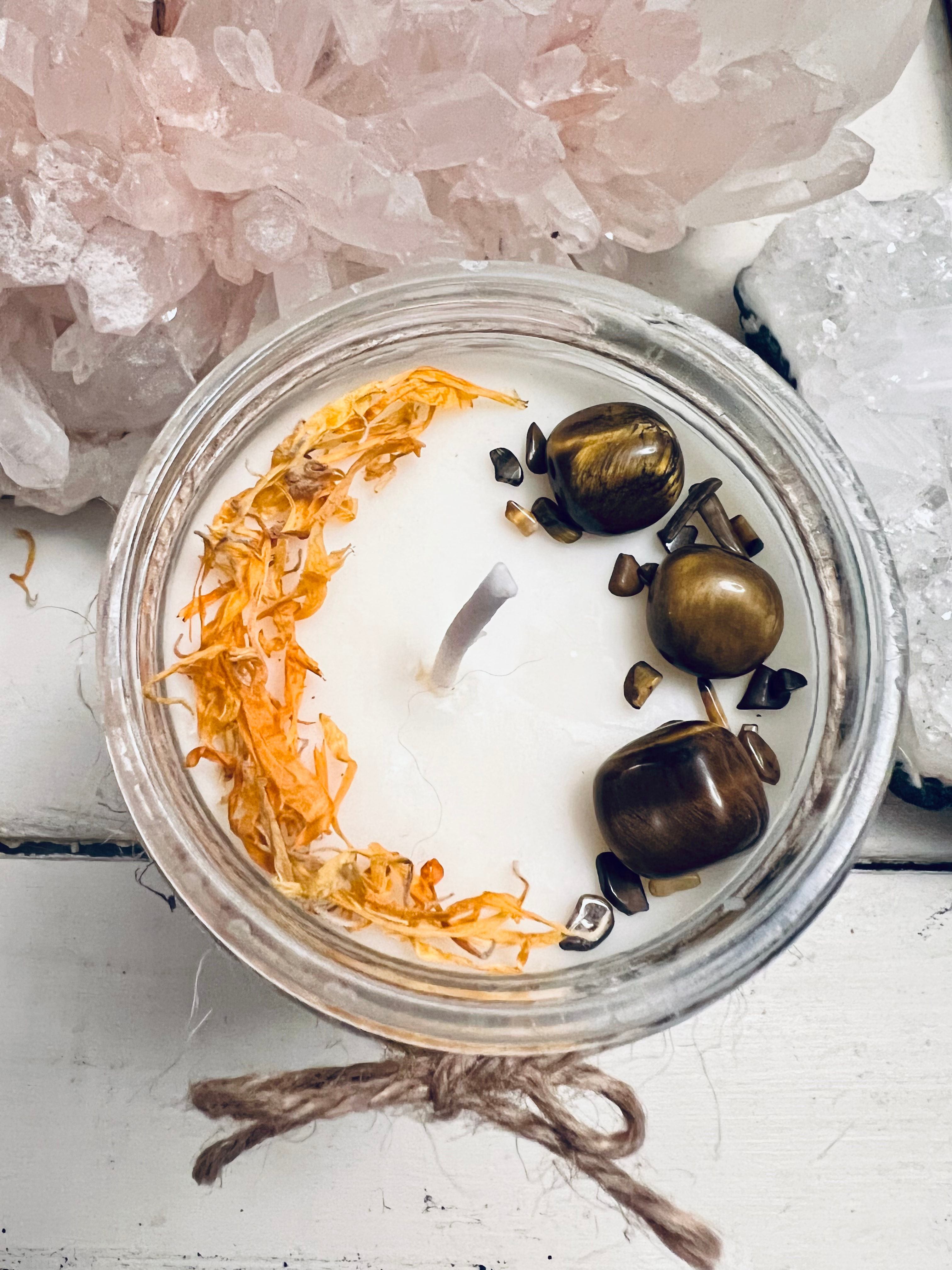 WILD MOON CREATIONS- moon phase candle 