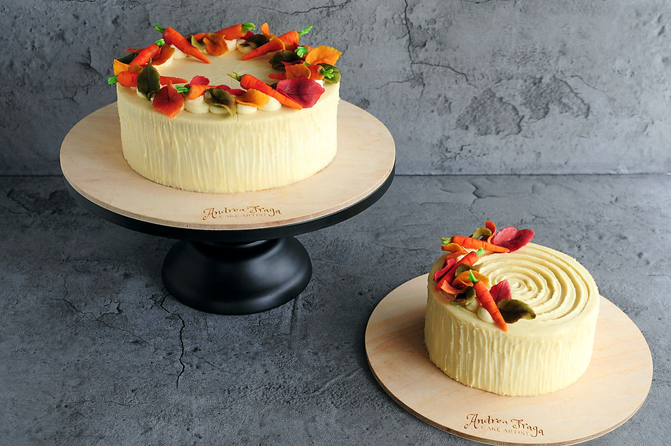 Miniatura: carrot cake cheesecakes lacakeartista