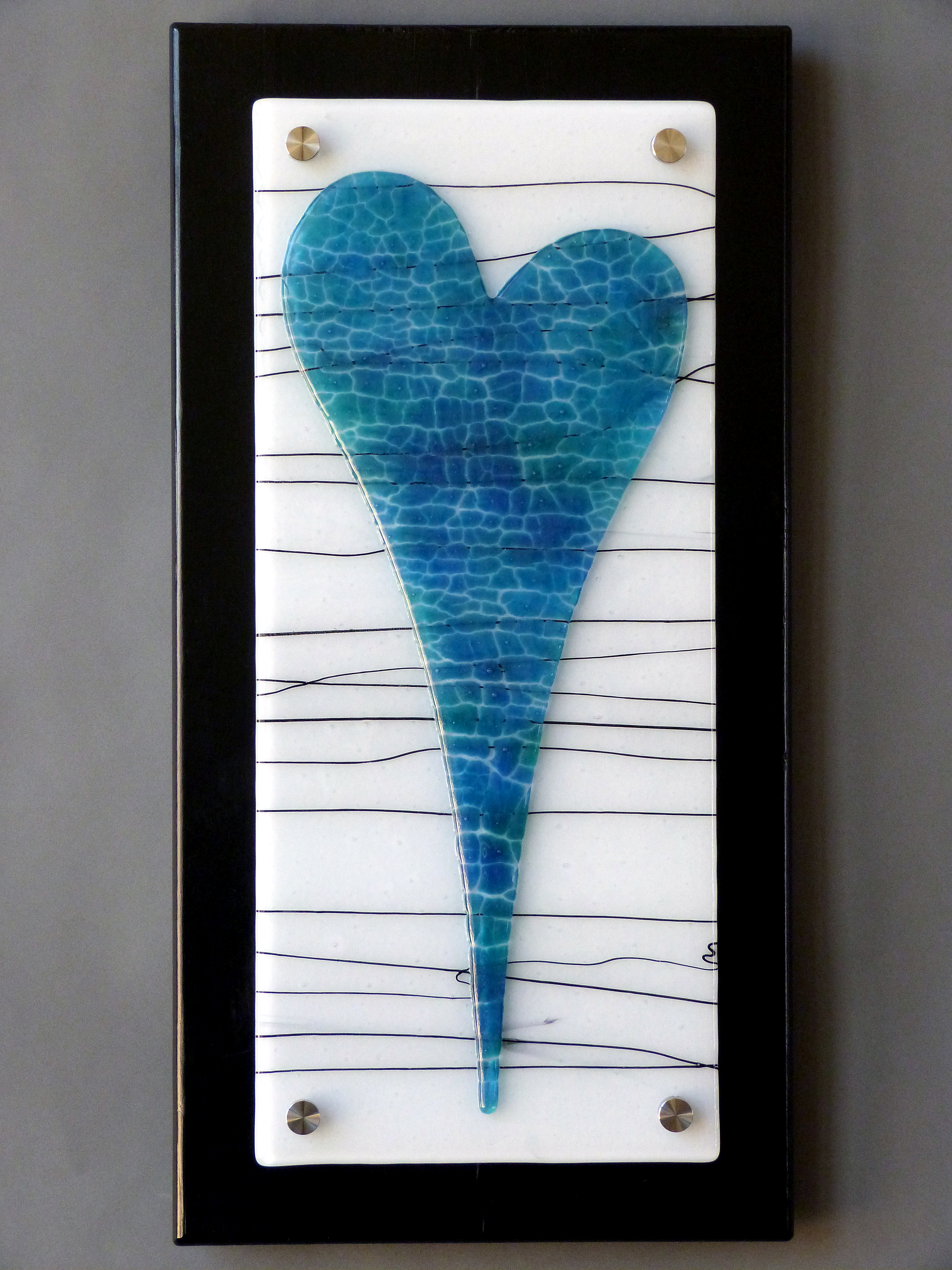 Caribbean Blue Heart.