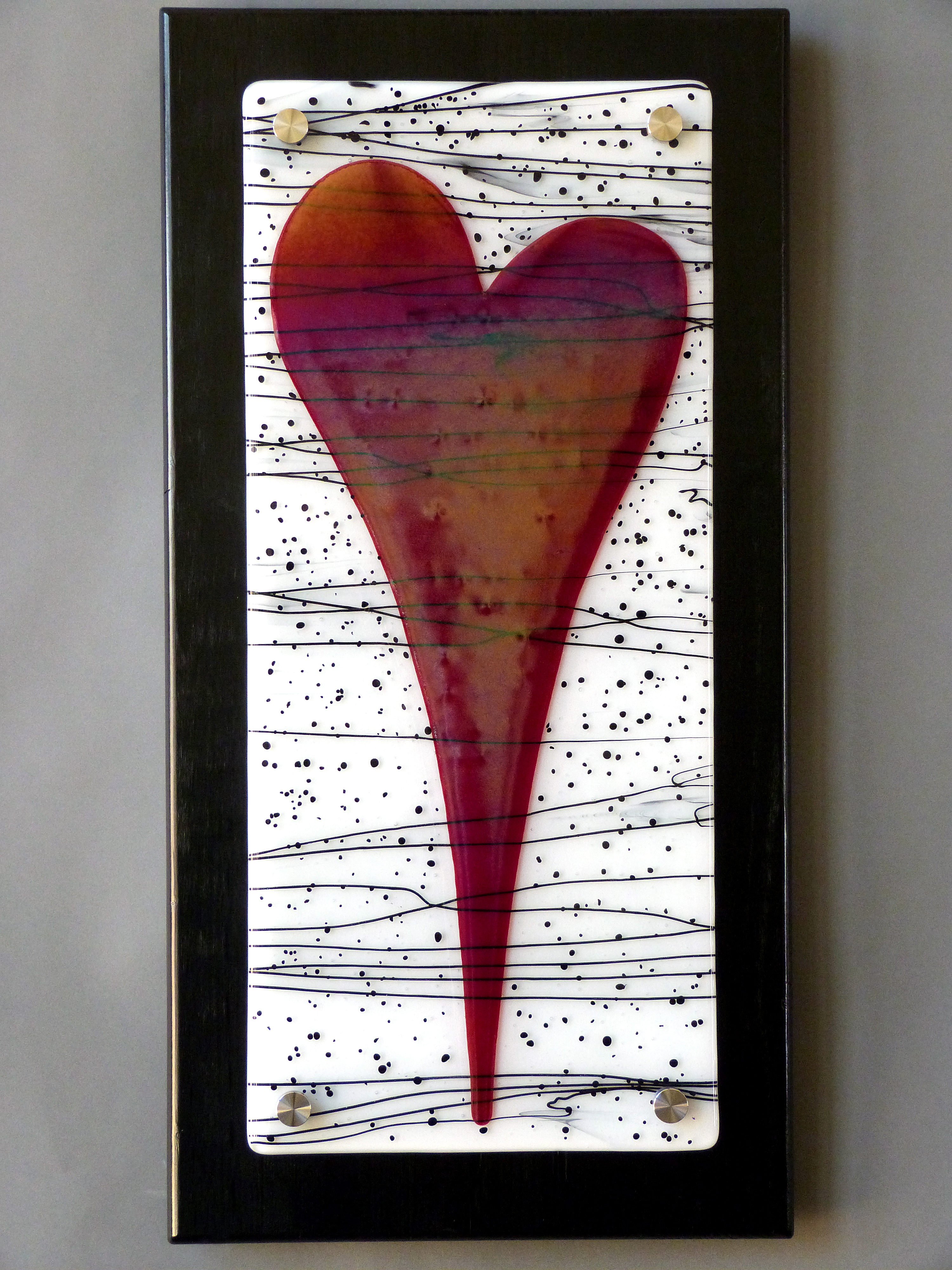 Garnet Red heart.Available.