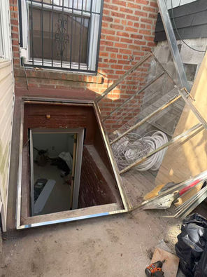 🚪 Unique Basement Entry Door — Modern, Bright & Affordable