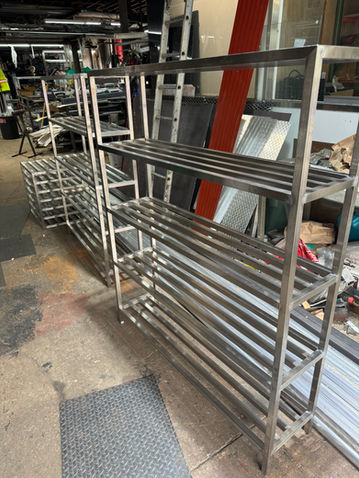 Stainless Steel Custom Utility Rack