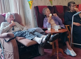 Ice Cream Van made a visit