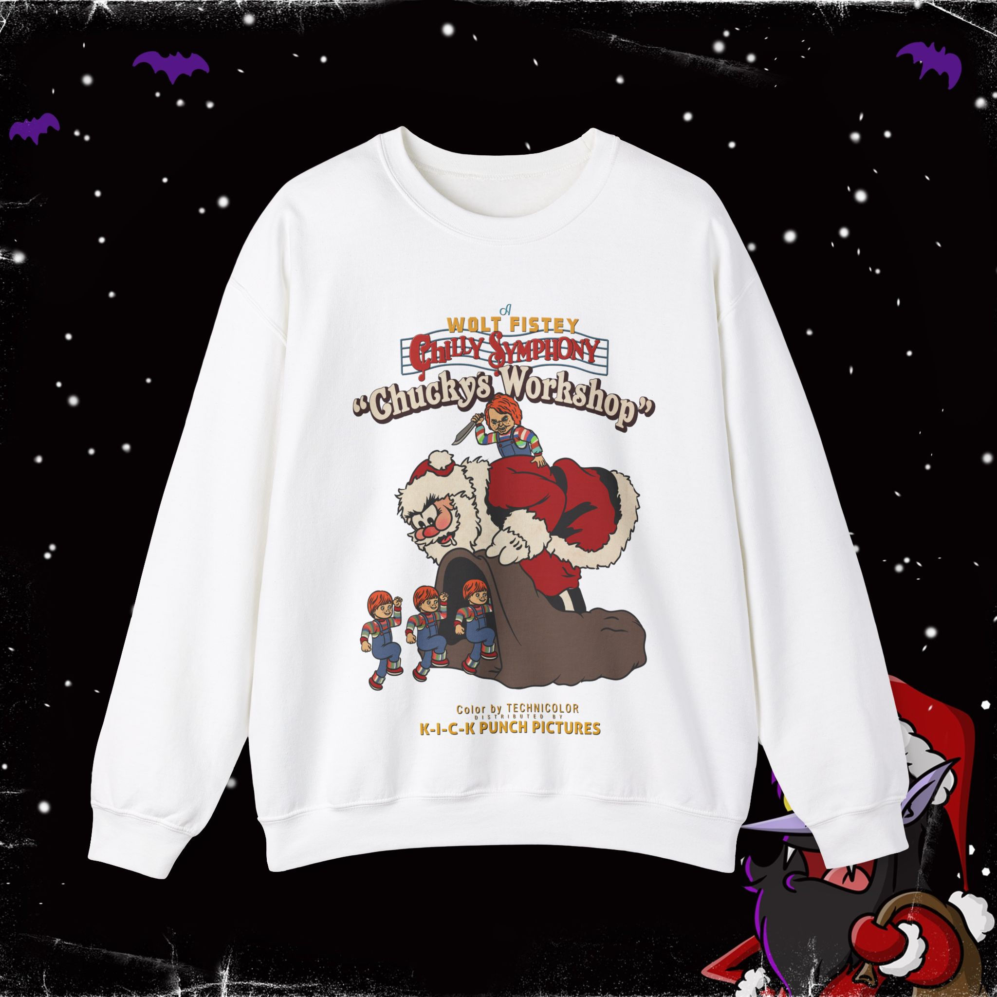  Chilly Symphony Chucky´s Workshop Crewneck