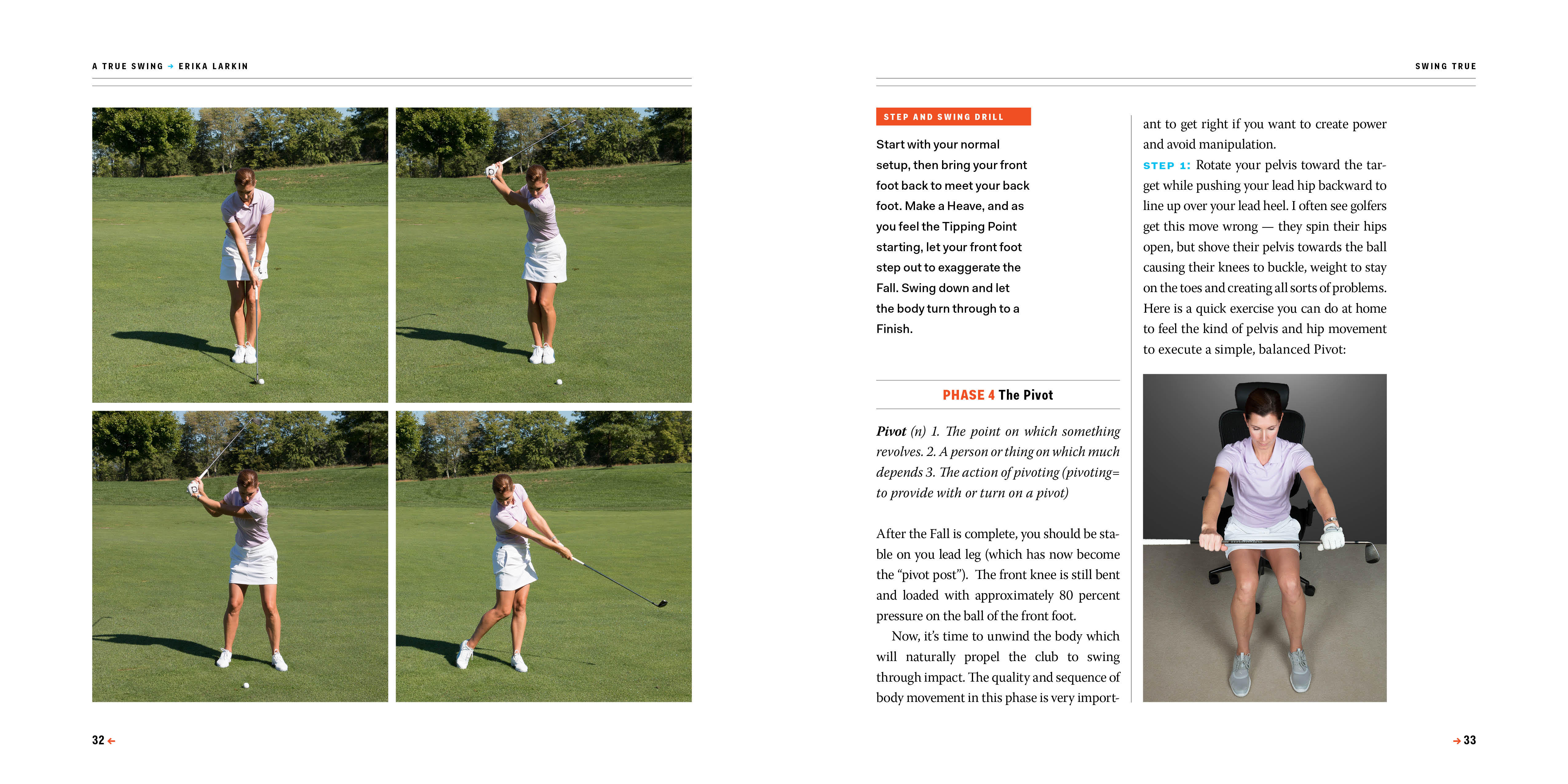 A True Swing Book | erikalarkinpga