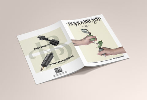 Hawk&Branch Tattoo Magazine – Cover and back