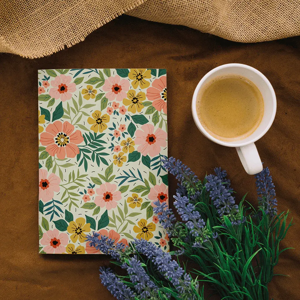 Carnet de notes A6 - Floraison