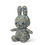 Miniature : Lapin Miffy fleurs vertes et bleues