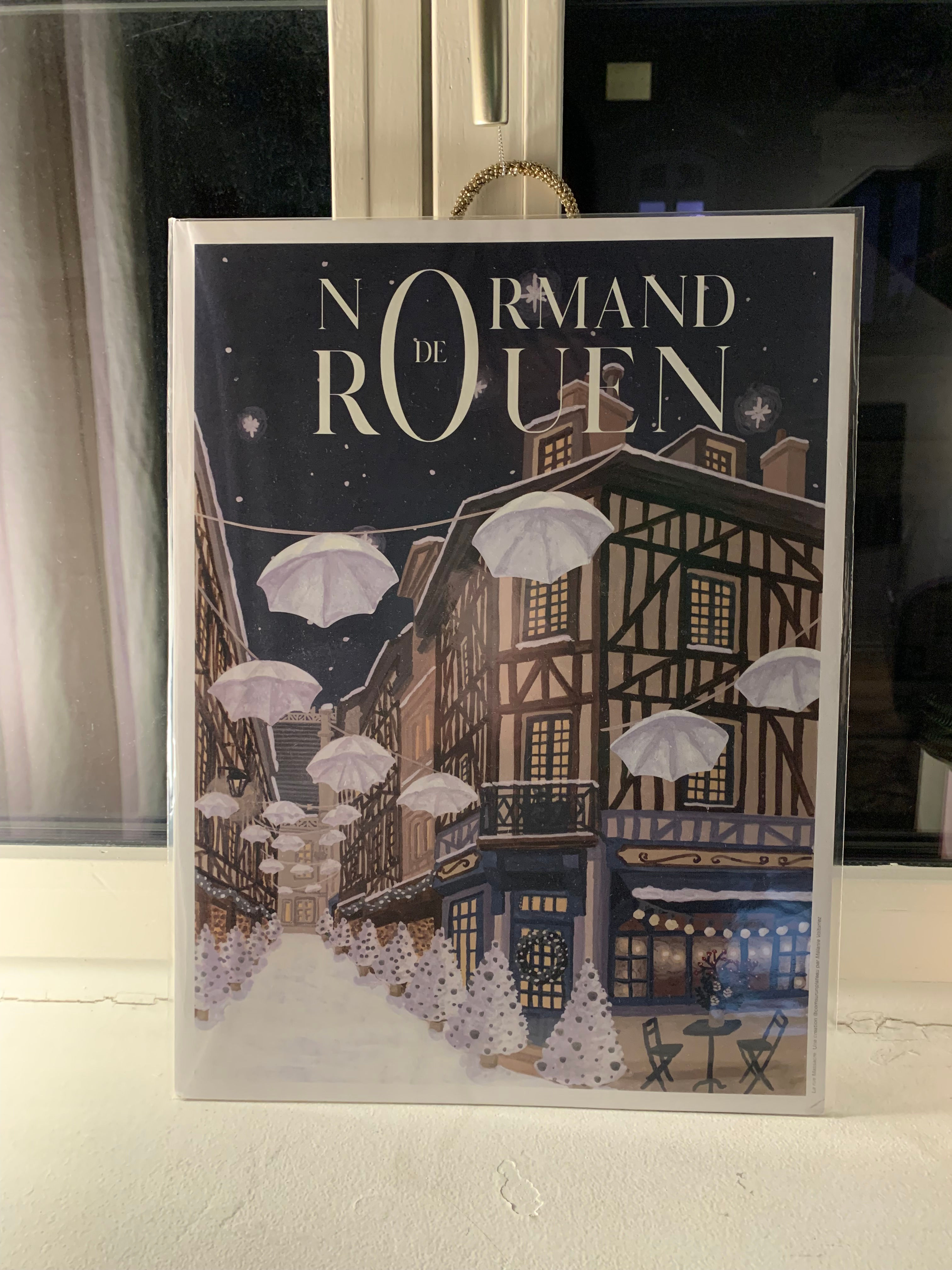 Affiche Normand de Rouen Rue Massacre