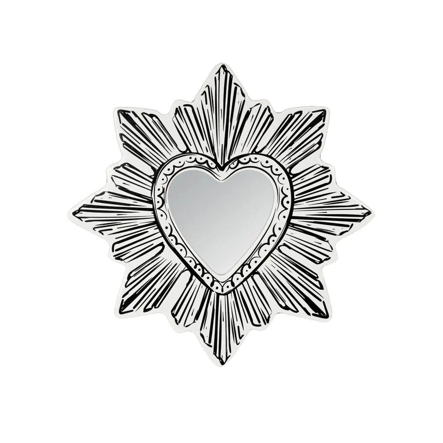 Miroir Ex-Voto Blanc