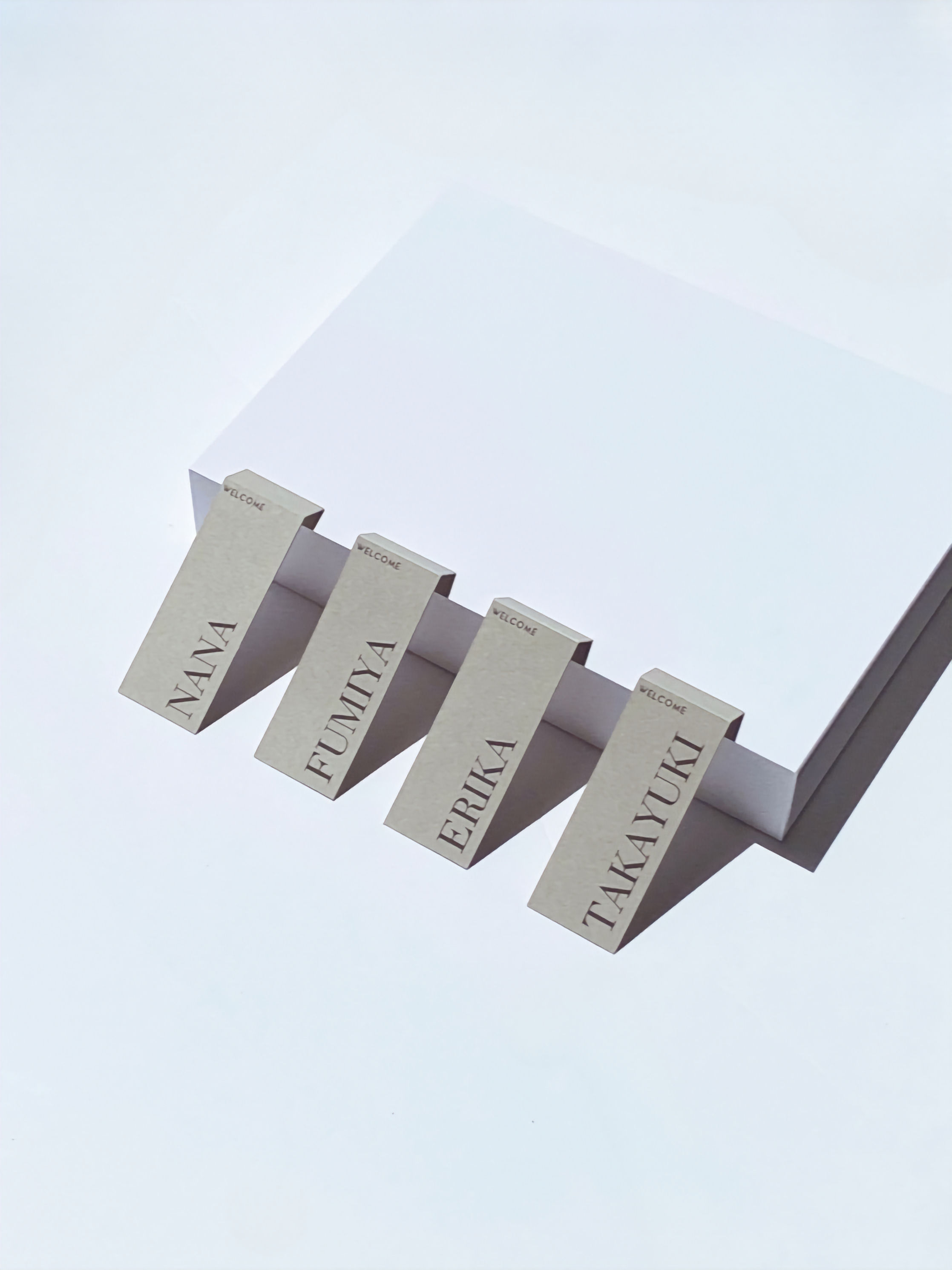 Simplicity ミストグレー (席札）