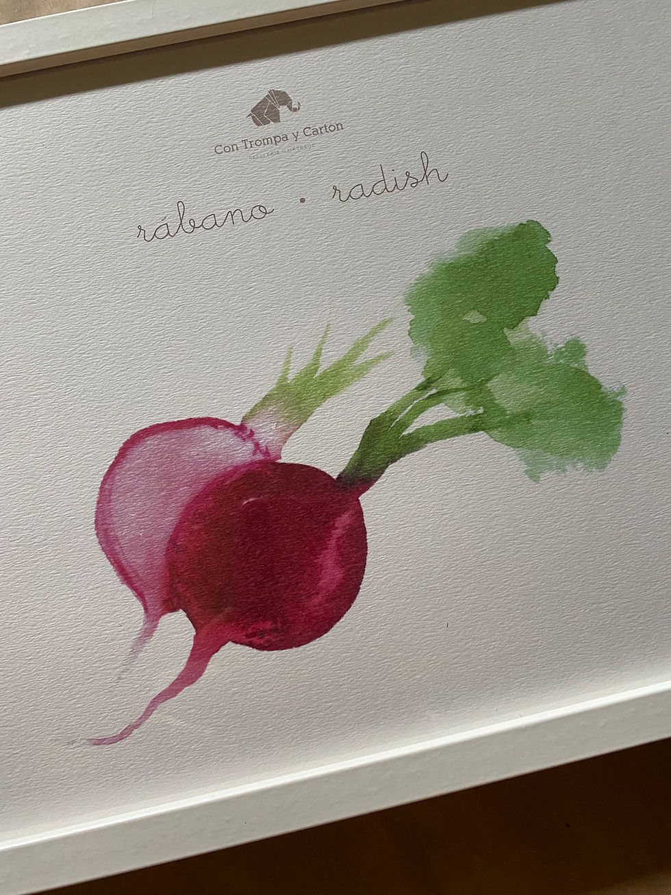 Thumbnail: Bilingual Children's Food Art + Frames