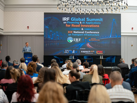 ALATVI participa en el IRF Global Summit 2026 en Bulgaria, impulsando el debate sobre IA y financiamiento vial