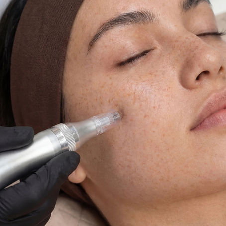 Microneedling facial treatment at Toxxology in Nashville