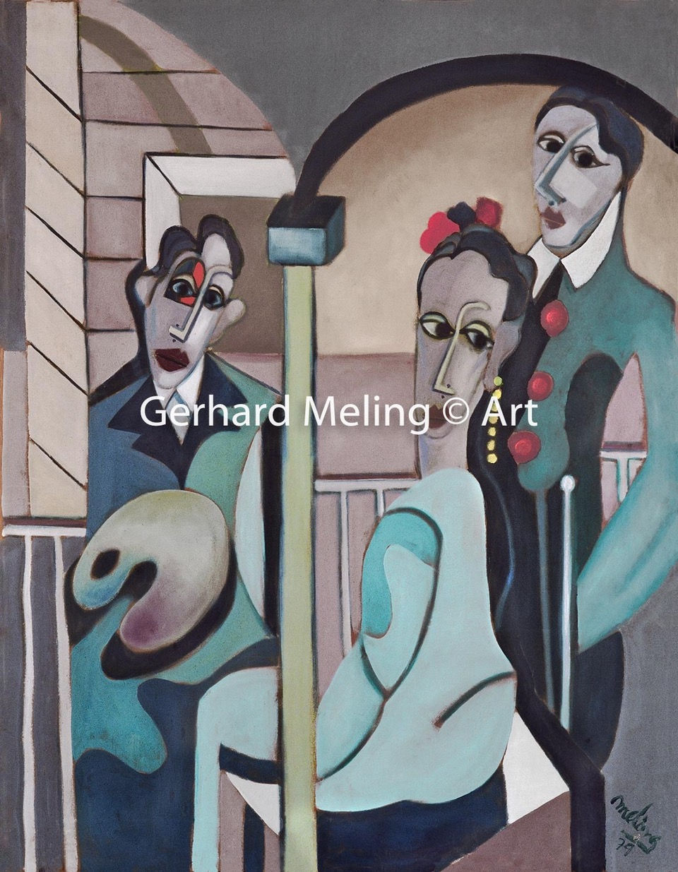 The Rival Giclée 92 x 112 cm