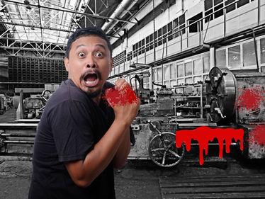 Trad Husband Maimed in Factory