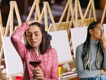 Paint 'N' Sip Turns Into Chug 'N' Vomit