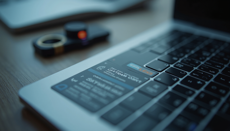 High angle view of a website footer with contact details and support links