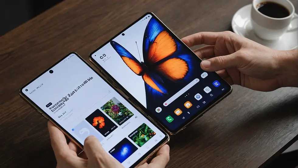 Galaxy Z Fold SE Enhanced Displays