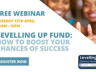 Catch up on our webinar: Levelling Up Fund – How to boost your chances of success