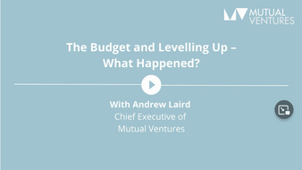 Our response to the Budget's news on Levelling Up