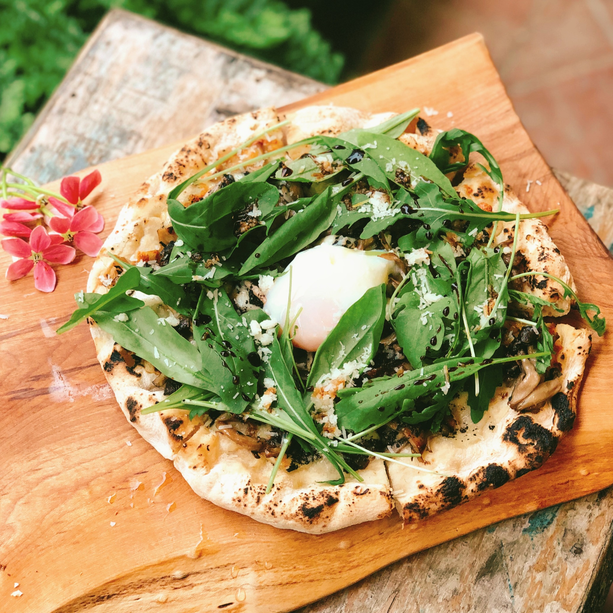 Arranged Food and Objects