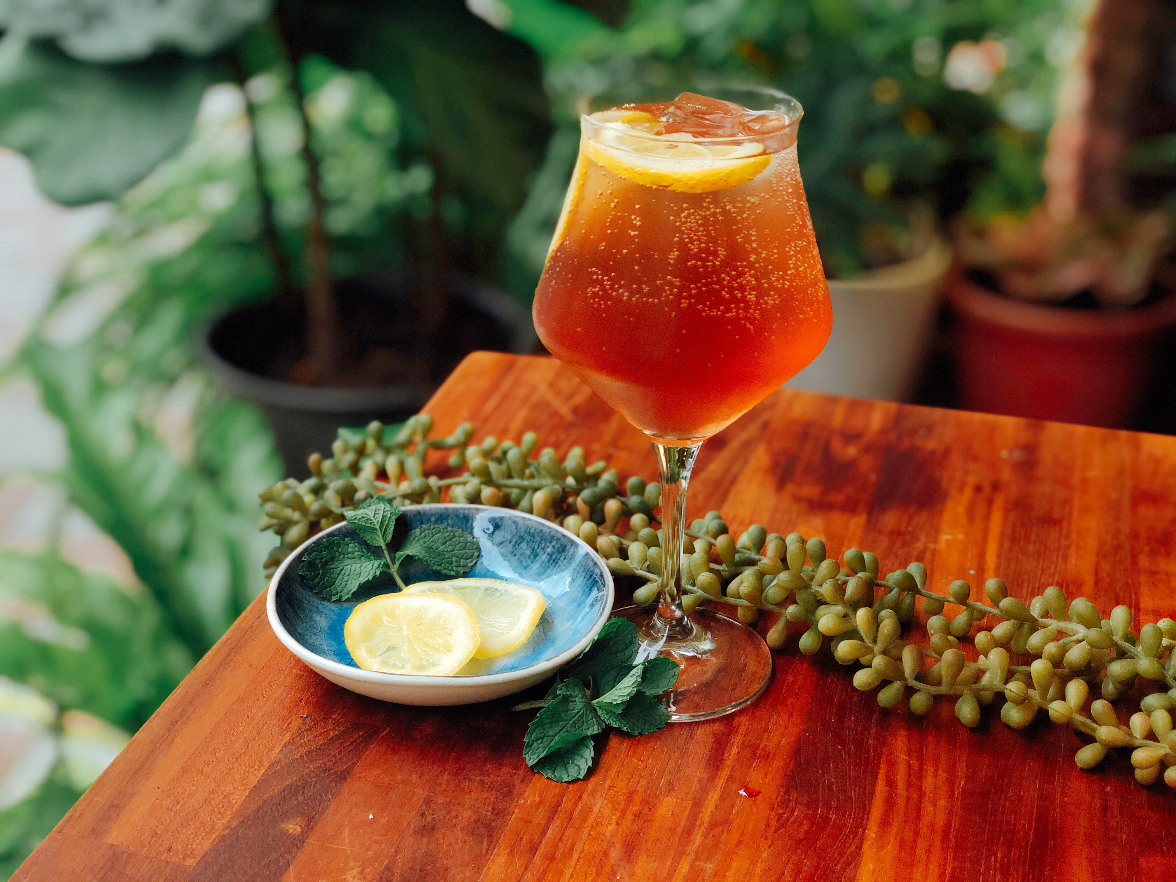 Arranged Food and Objects