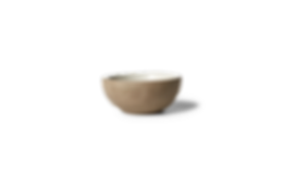 10cm Coupe Large Ramekin  - White Matte Grey Clay