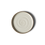 Thumbnail: 17cm Square Sided Dessert Plate - White Matte Ino Grey Clay